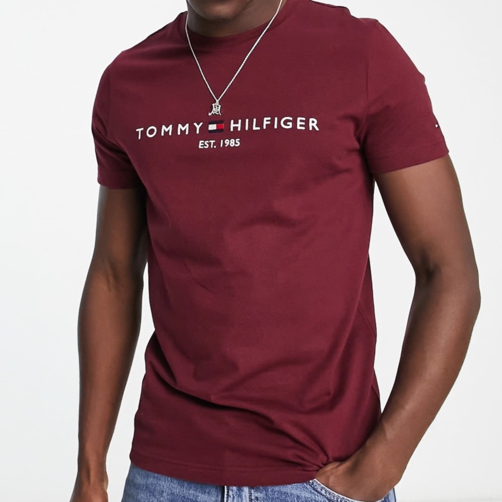 Tommy Hilfiger Embroidered Logo Tee